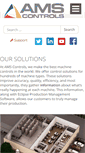 Mobile Screenshot of amscontrols.com